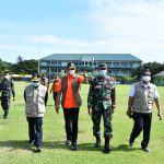 Kepala BNPB dan Gubernur Sulbar Mengunjungi Korem 142/Tatag