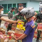 Penyaluran Bantuan di Makodim 1418/Mamuju Berjalan Lancar