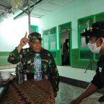 Dandim 1418 Mamuju  Ajak Personilnya Tetap  Semangat Menjalankan Tugas Membantu masyarakat Korban Gempa Bumi