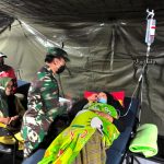 Operasi bedah Terhadap di rumah Sakit Lapangan TNI AD berjalan lancar