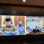 Bahas Pemulihan Banjir di Kalsel, Wamen LHK Rapat Bersama Gubernur Kalsel