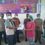 Bupati Mamasa Pantau Jalannya Vaksinasi Nakes Puskesmas Tabulahan