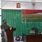 Dandim 1428 Mamasa Membuka Latnis Teritorial yang Dihadiri Para Babinsa