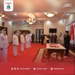 Gubernur Ali Baal Masdar Lantik 3 Bupati dan Wakilnya