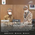 Gubernur Sulbar Temui Sandiaga Uno, Ini yang Dibahas