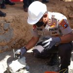 Peletakan Batu Pertama Kantor Mapolres Mateng di Tobadak, Pertanda Dimulainya Pembangunan