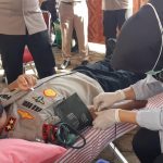 Jelang Hari Bhayangkara Ke-75, Polda Sulbar sumbangkan 72 kantong Darah