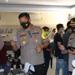 Dalam Rangka Hari Bhayangkara Ke-75 Polresta Mamuju Melaksanakan Pelayanan Vaksinasi Massal