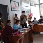 Pesonel Polsek Matangnga Pantau Dan Monitoring Pelaksanaan Vaksinasi Covid-19 Di PKM Matangnga