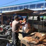 Himbauan Protokol Kesehatan, Polres Majene Terus Sasar Tempat Keramaian