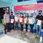 Kembali Polres Majene Gelar Gerai Vaksin Massal Presisi Di Kantor Kelurahan Tande Timur