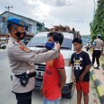 Polres Majene Terus Gelorakan Disiplin Berlalu Lintas dan Tertib Prokes