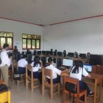 Ratusan Siswa SMP mengikuti ANBK di SMKN 1 Tabulahan