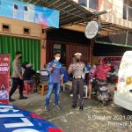 Dukung Percepatan Vaksinasi Covid-19, Polres Polman Kembali Dirikan Gerai Vaksin di Pasar Baru Polewali