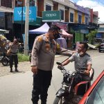 Dukung Program Vaksinasi, Pelanggar Lalulintas di Mamuju di Vaksin