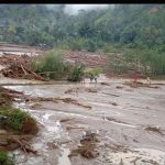 Puluhan Hektar Sawah di Pangandaran Tertimbun Akibat Banjir