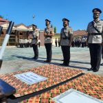 Sertijab, Kaplres Majene : Jangan Bosan dan Terus Belajar Untuk Kepentingan Institusi