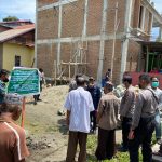 Kapolres Polman Menurunkan 33 Personel Untuk Melaksankan Pengamanan Eksekusi Lahan di Dusun Lambe