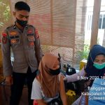 Upaya Penanganan Covid-19, Gerai Vaksin Polres Majene Terus Berikan yang Terbaik