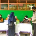 Bentuk Herd Immunity, Gerai Vaksin Polres Majene Sasar Pelajar SMP Negeri 3 Majene
