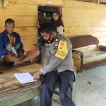 Percepatan Vaksinasi Covid19, Bhabinkamtibmas Desa Tonyaman dan Desa Mammi melaksankan Kegiatan Pendataan Vaksin Door To Door