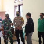 Kapolres Pasangkayu bersama Forkopimda Pantau Pelaksanaan Vaksinasi