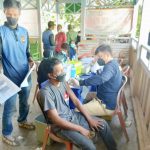 Untuk Mecapai Target Percepatan Vaksinasi, Kasat Samapta Jemput Bola