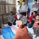 Polri Peduli, Bid Dokkes Polda Sulbar Bersama GMNI Sambangi Warga Penderita Kanker