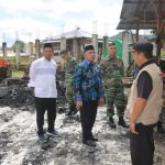 H. Syafrudin Baderung Berkomitmen Mengawal Proses Perbaikan Ponpes Darul Quran Wal Hadist Pasca Kebakaran.