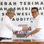 Pemprov Sulbar Serahkan LKPD 2022 Kepada BPK Sulbar