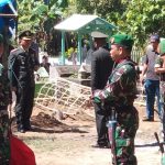 Upacara Persemayaman dan Pemakaman Secara Militer Danramil 1428-02/Sumarorong, Kodim 1428/Mamasa