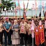 Ketua DPRD Sulbar Hadiri Penutupan LTIII Kwarti Gerakan Pramuka Mamuju