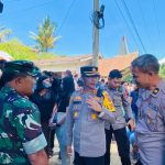 Pastikan Pilkades Berjalan Aman, Kapolres Mamasa Cek Pengamanan Sejumlah TPS