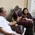 Terima Ketua Komnas Perempuan , Zudan Komitemen Tekan Angka Kekerasan Perempuan Sampai Keakar