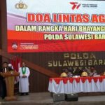 Kakanwil Kemenag Sulbar Hadiri Doa Bersama yang Digelar Polda Sulbar