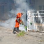 Tindaklanjuti Laporan Masyarakat, Dinkes Mamuju Kembali Lakukan Fogging