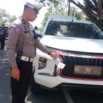 Gunakan Plat Palsu, Satu Unit Mobil Pajero Sport Disita PJR Ditlantas Polda Sulbar