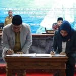 DPRD-Pemprov Sulbar Menandatangani Nota Kesepakatan KUPA PPAS Perubahan 2023