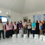 Serahkan Paket Gizi, Langkah PKM Rangas Jaga Kesehatan Balita dan Bumil