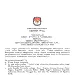 KPU Mamuju Buka Rekrutmen KPPS, Berikut Syaratnya!