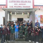 Kunjungi Desa Kelapa Dua, Danrem 142 Tatag Tatap Muka Dengan Mahasiswa KKN