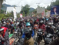 Tuntut Siltap Dibayarkan, Ribuan Perangkat Desa di Mamasa Turun Aksi