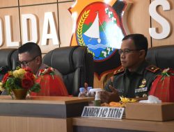 Hadiri Rapat Pemeliharaan Keamanan, Korem Pastikan Pemilu Aman dan Lancar