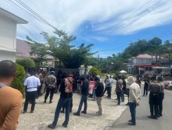 APMSB Gelar Aksi di KPU Sulbar Bela PPK, PPS dan KPPS