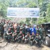 Danrem 142 Tatag Dampingi Waaster Kasad Tinjau Lokasi Food Estate Kodim 1418 Mamuju