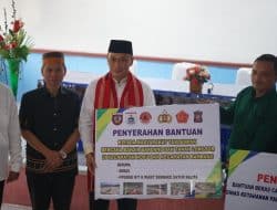 Pemprov Sulbar Salurkan Bantuan 5,8 Ton Beras Untuk Korban Bencana di Mamasa