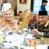 Hari Kedua Open House, Pj.Gubernur Sulbar, Prof Zudan Terima Silaturrahmi Ketua DPRD Sulbar, Suraidah