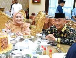 Hari Kedua Open House, Pj.Gubernur Sulbar, Prof Zudan Terima Silaturrahmi Ketua DPRD Sulbar, Suraidah