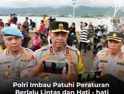 Kapolda Sulbar Imbau Masyarakat Hati-hati Saat Mudik Balik, Tetap Patuhi Patuhi Aturan Berlalu Lintas