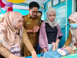 Kadis PMD Sulbar Hadiri Program “Live Posyandu “di Majene